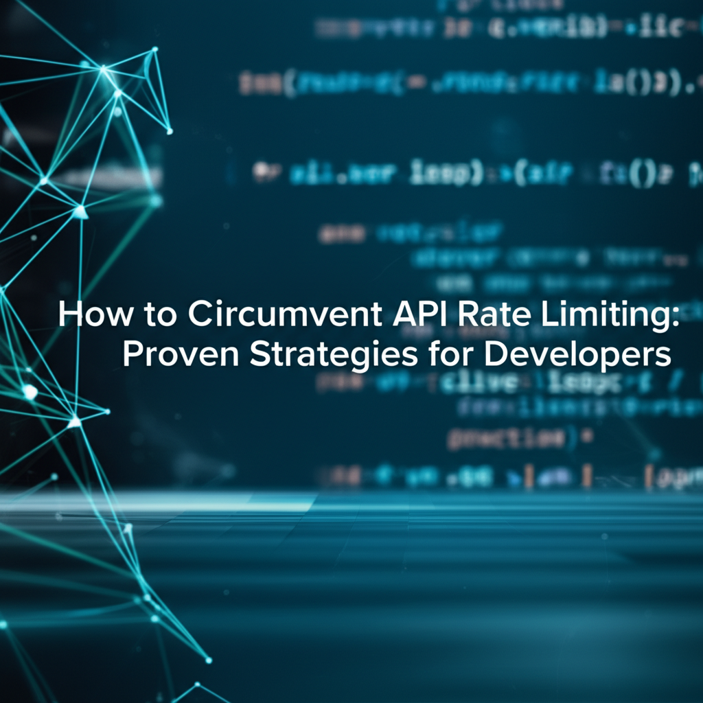 How to Circumvent API Rate Limiting: Proven Strategies for Developers