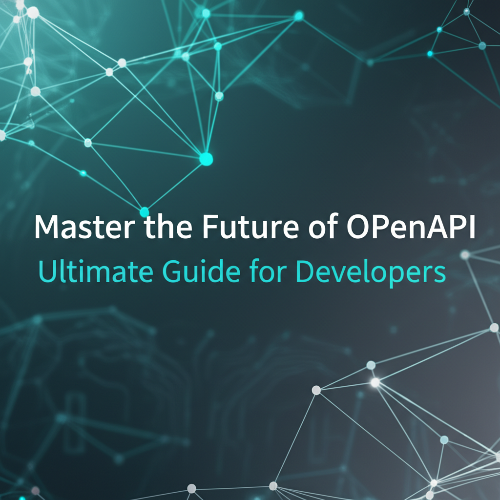 Master the Future of OpenAPI: Ultimate Guide for Developers