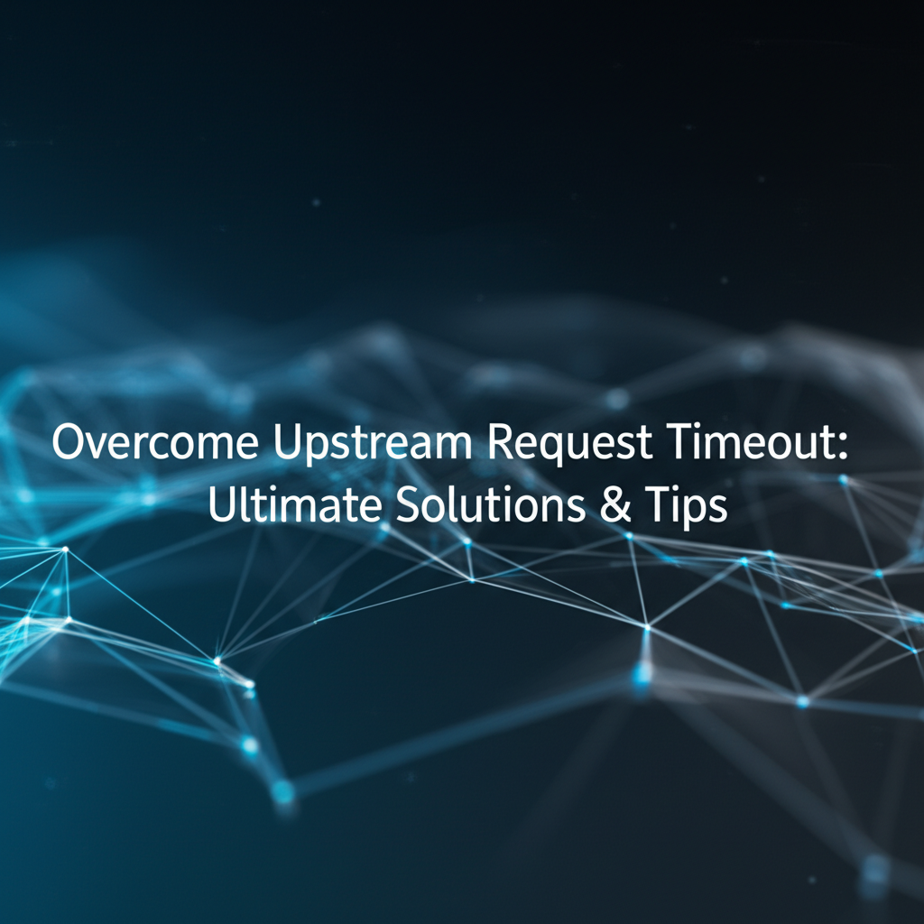 Overcome Upstream Request Timeout: Ultimate Solutions & Tips