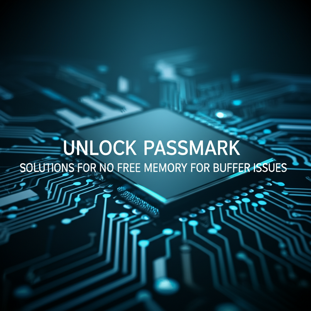 Unlock Passmark: Solutions for No Free Memory for Buffer Issues