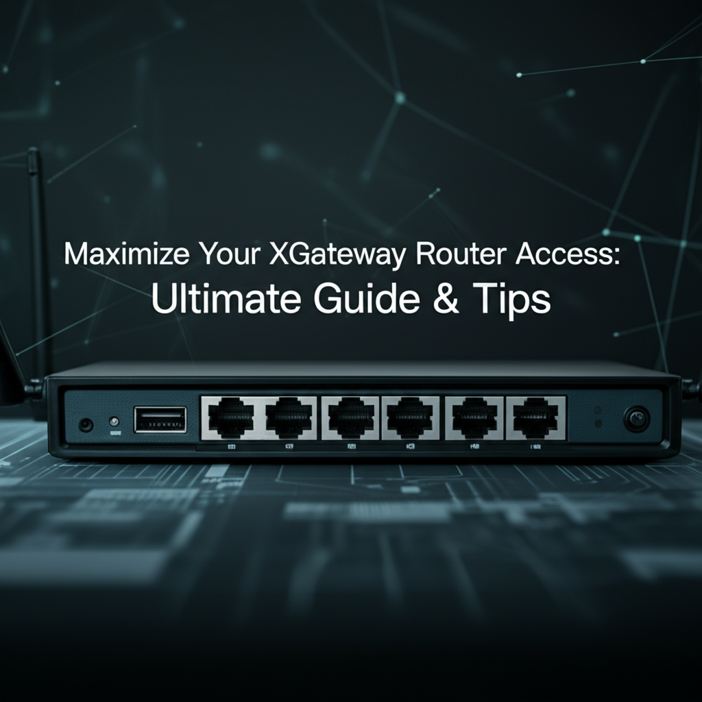 Maximize Your XGateway Router Access: Ultimate Guide & Tips