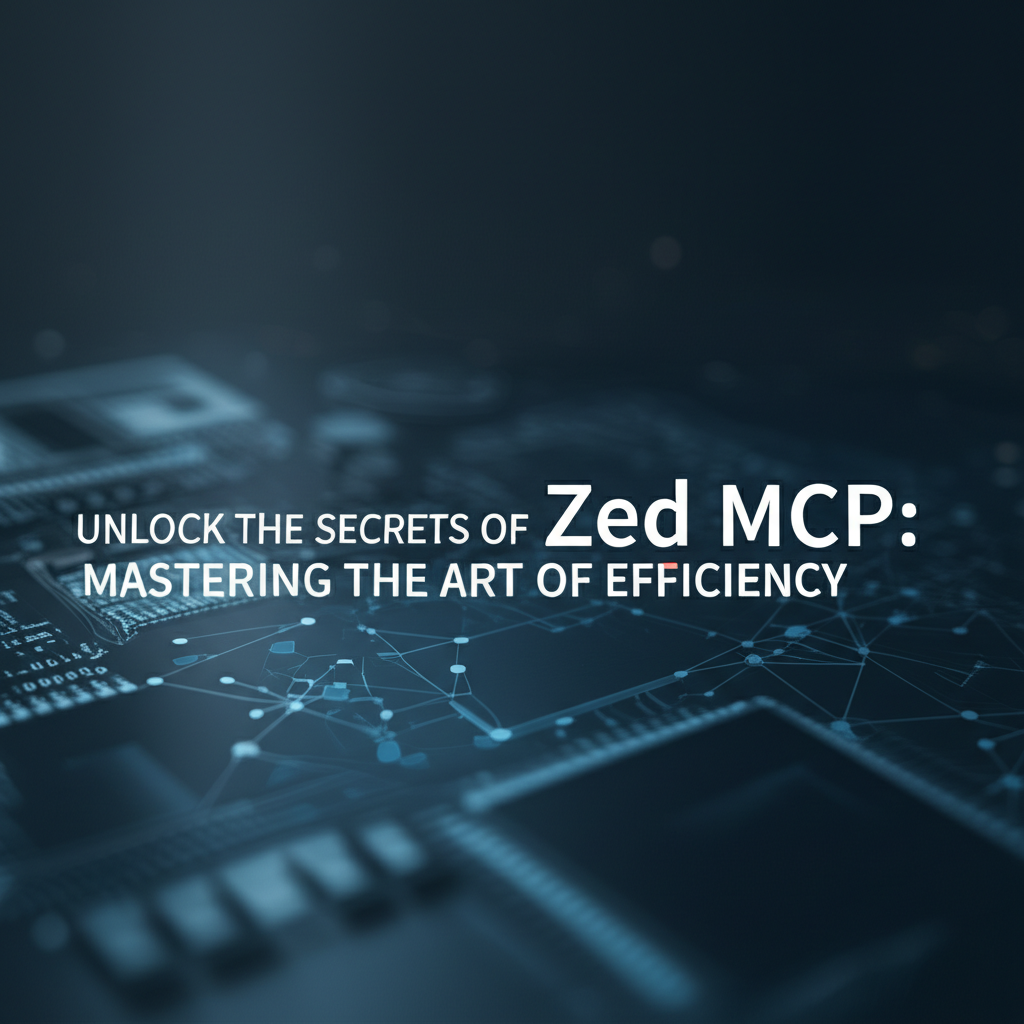 Unlock the Secrets of Zed MCP: Mastering the Art of Efficiency