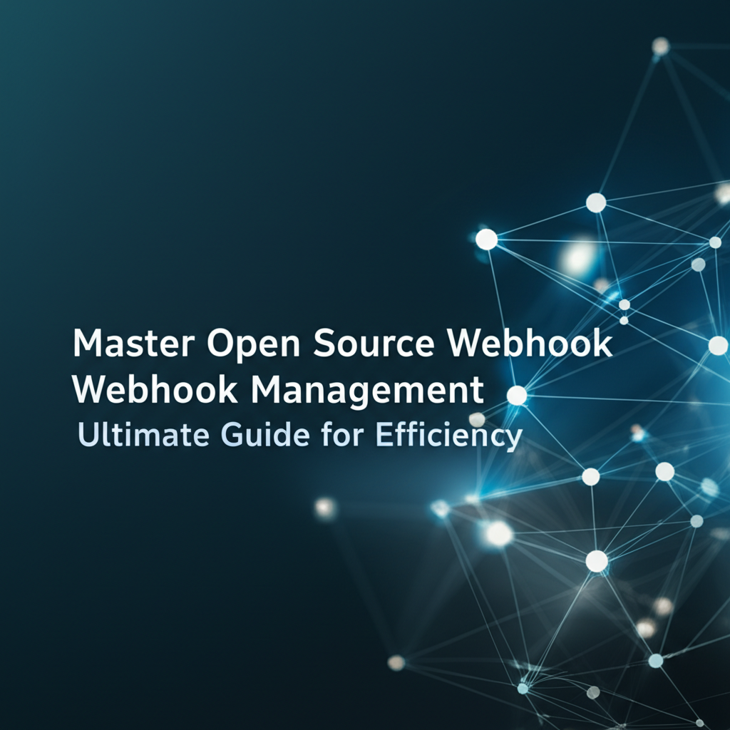 Master Open Source Webhook Management: Ultimate Guide for Efficiency