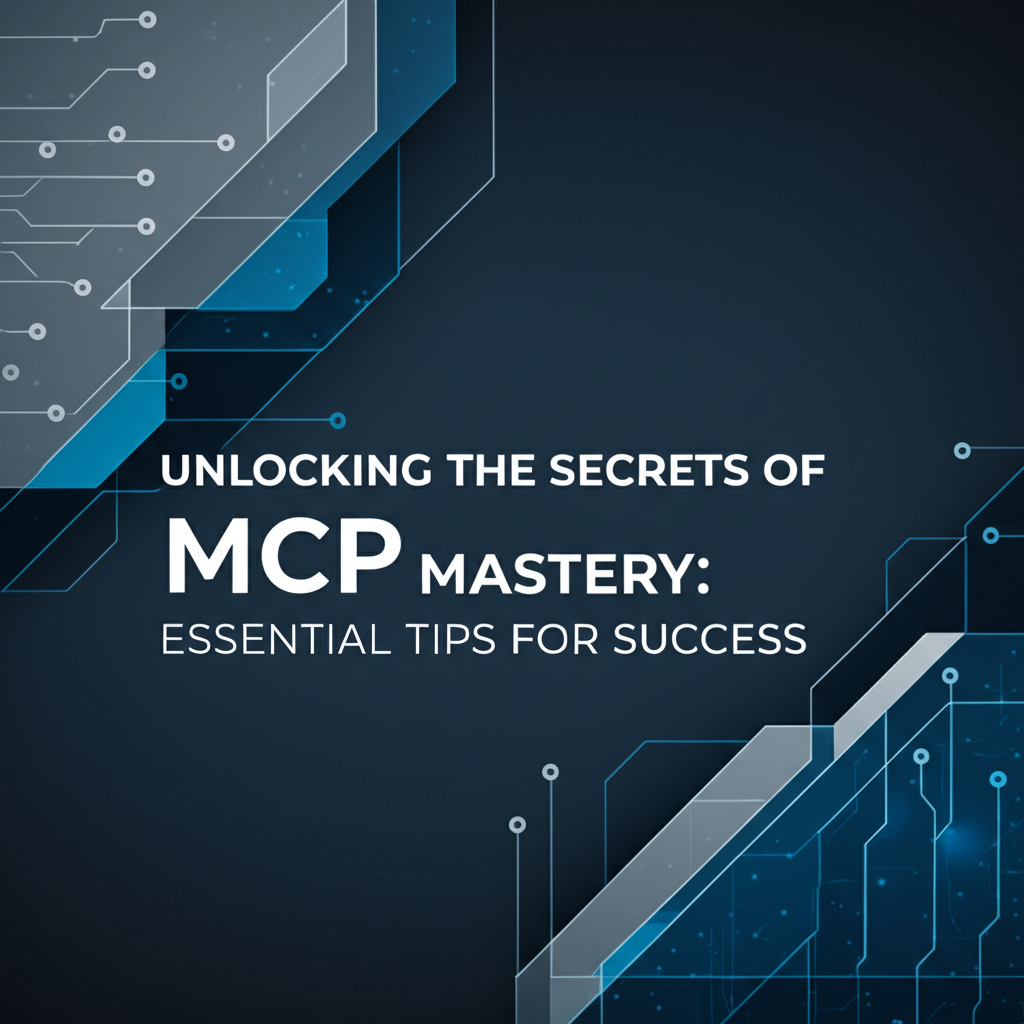 Unlocking the Secrets of MCP Mastery: Essential Tips for Success