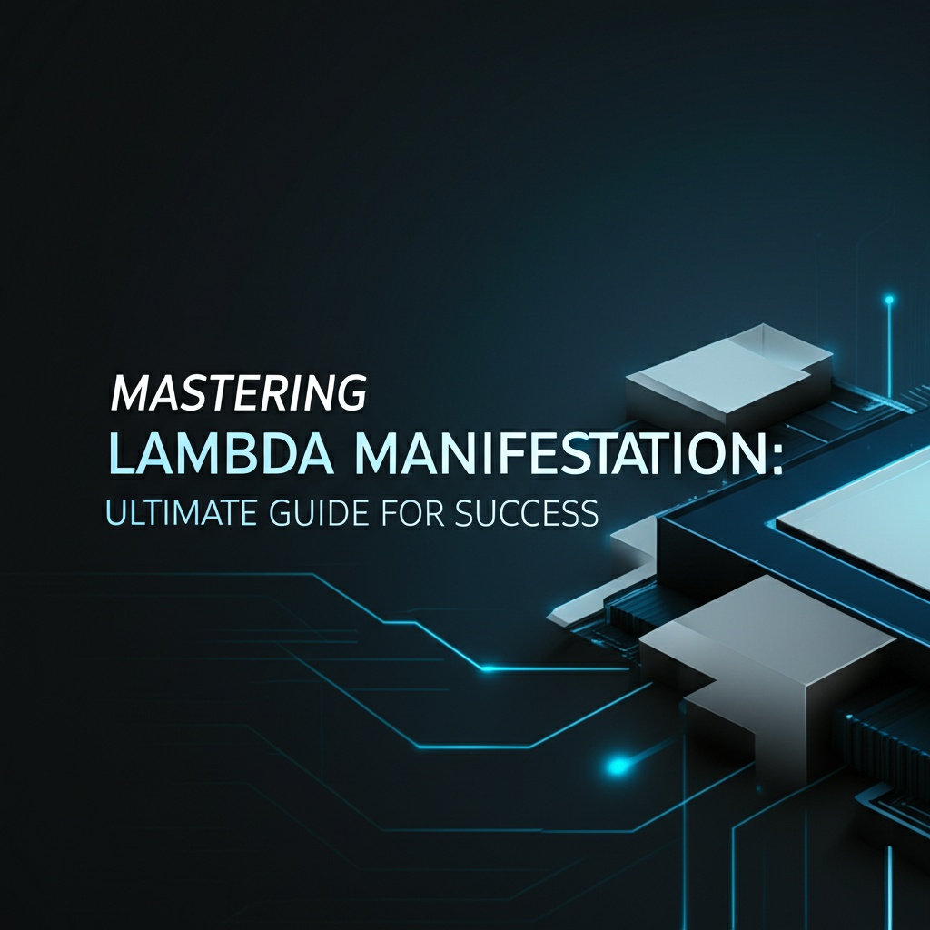 Mastering Lambda Manifestation: Ultimate Guide for Success