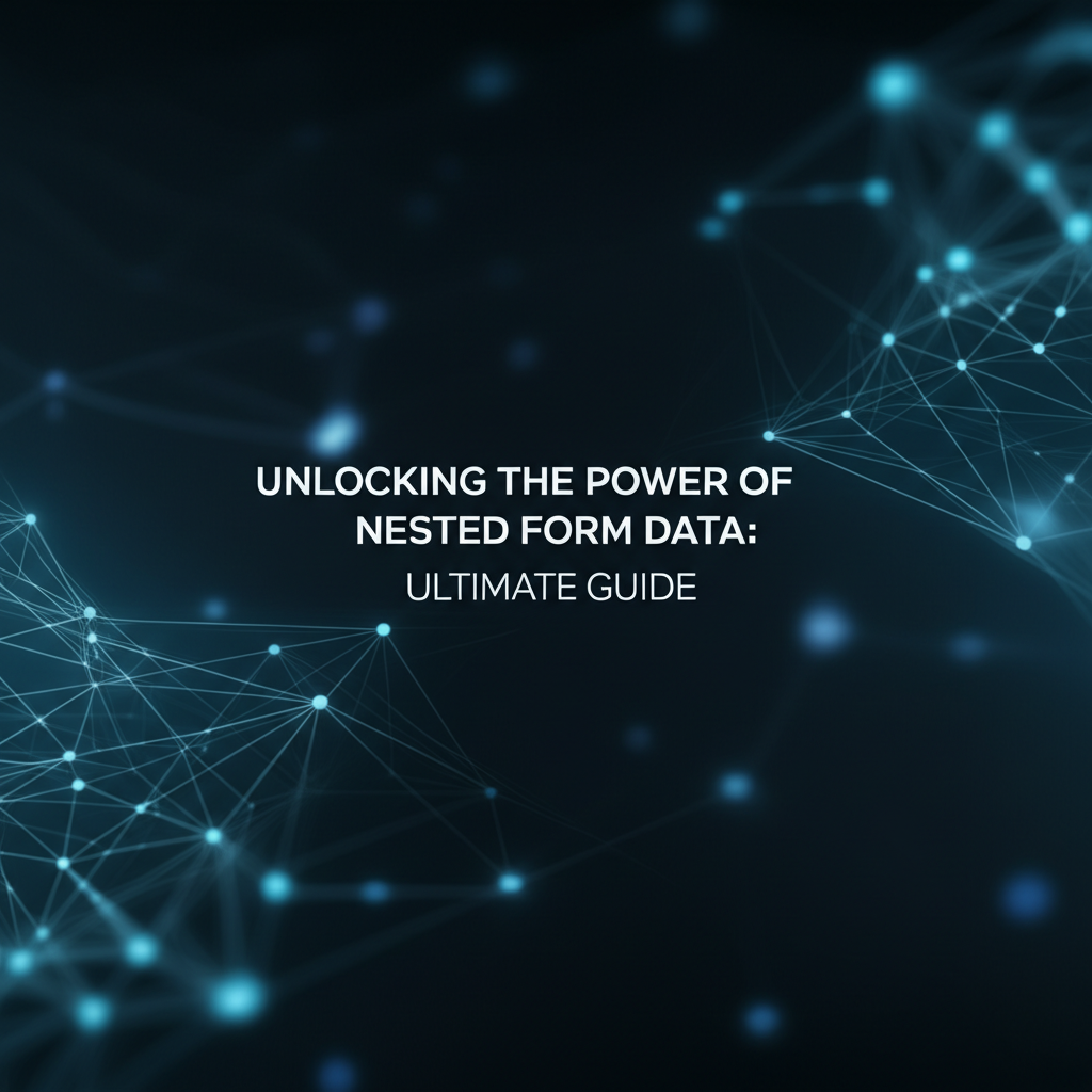 Unlocking the Power of Nested Form Data JSON: Ultimate Guide