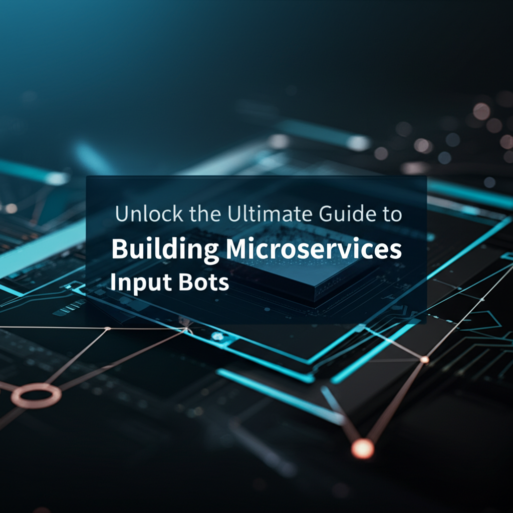 Unlock the Ultimate Guide to Building Microservices Input Bots