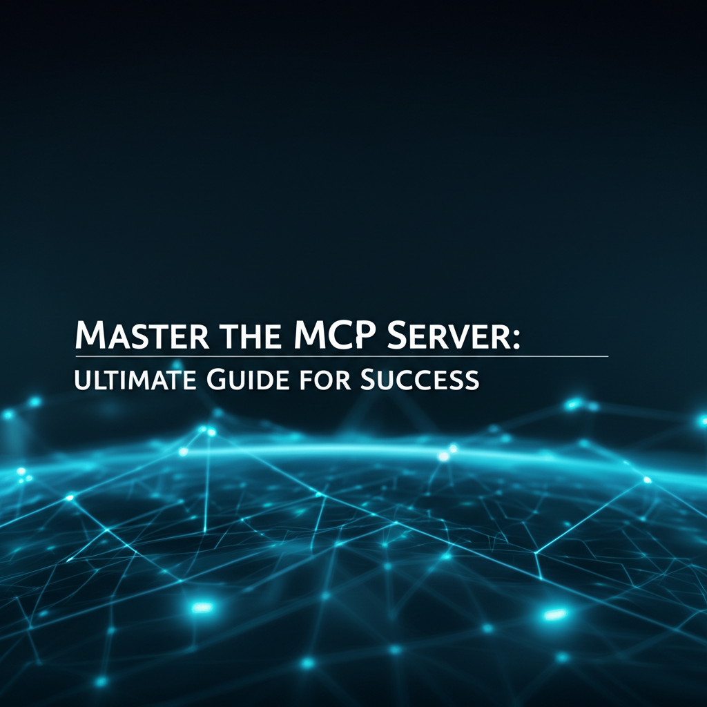 Master the MCP Server: Ultimate Guide for Success