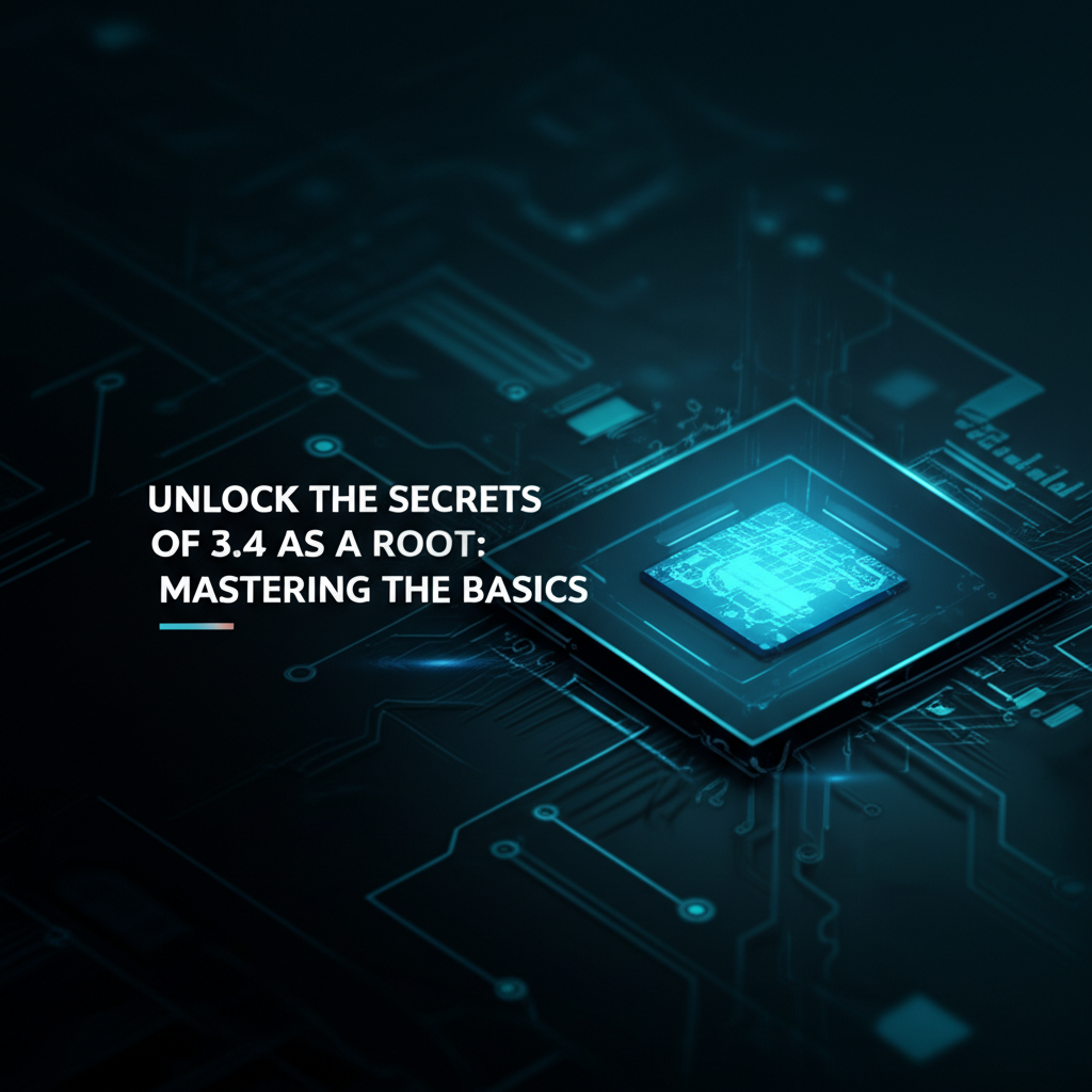 Unlock the Secrets of 3.4 as a Root: Mastering the Basics