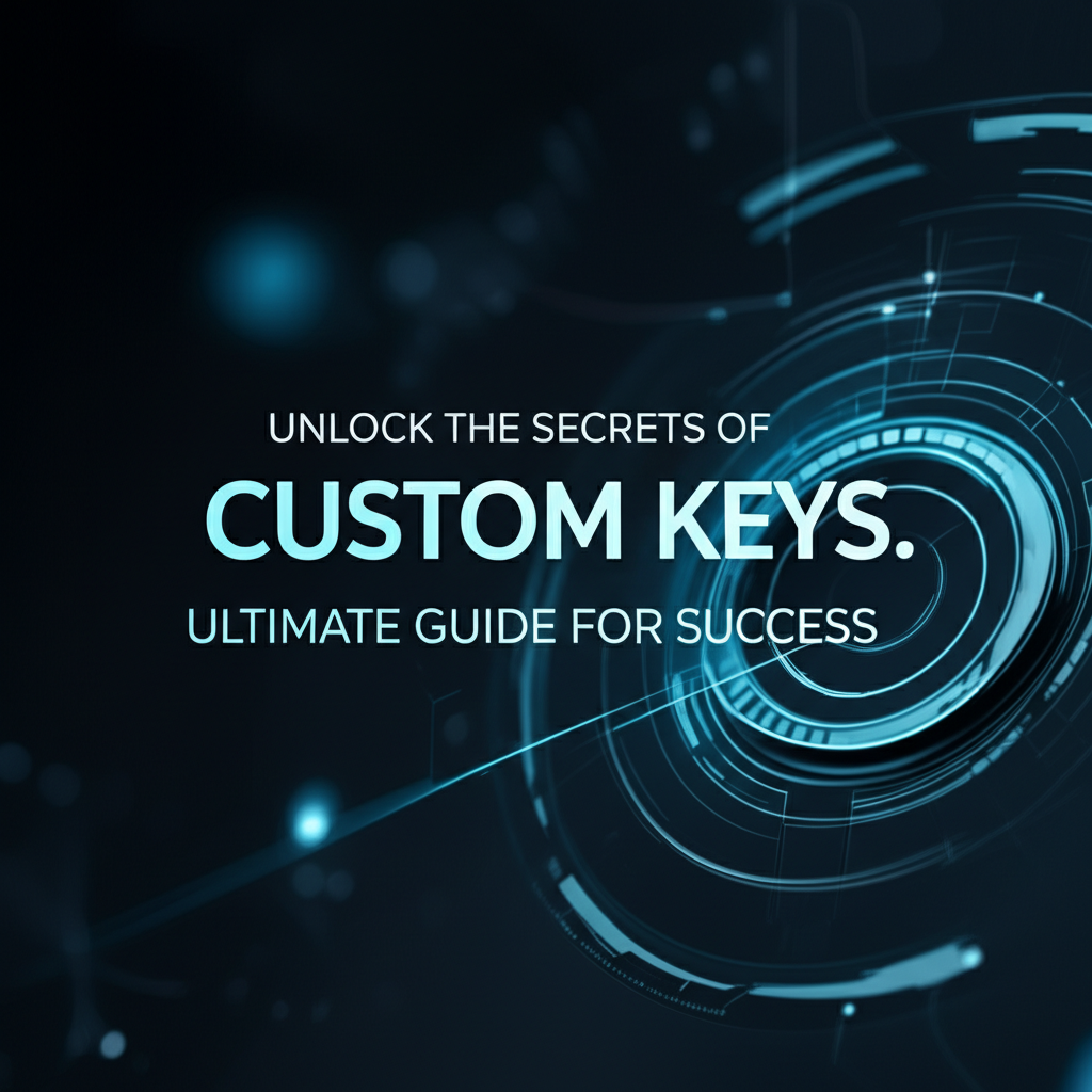 Unlock the Secrets of Custom Keys: Ultimate Guide for Success