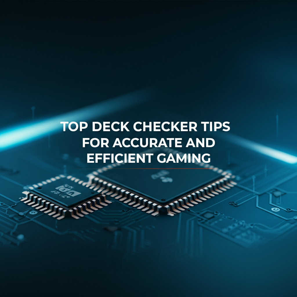 Top Deck Checker Tips for Accurate and Efficient Gaming