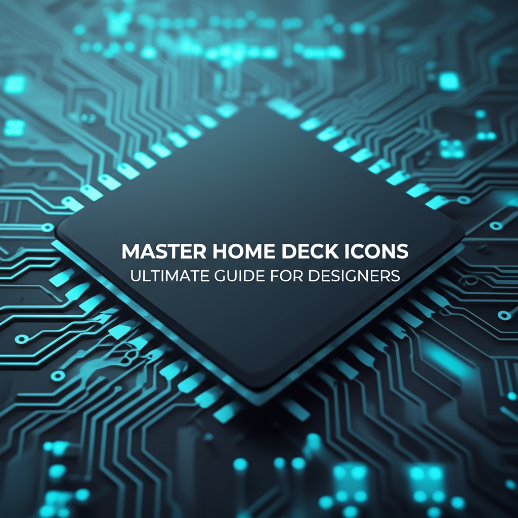 Master Home Deck Icons: Ultimate Guide for Designers