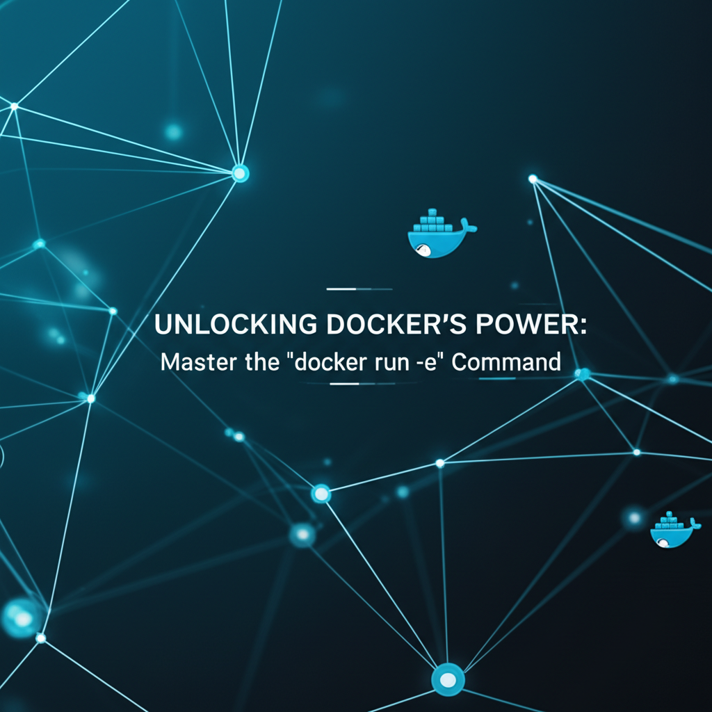 Unlocking Docker's Power: Master the 'docker run -e' Command
