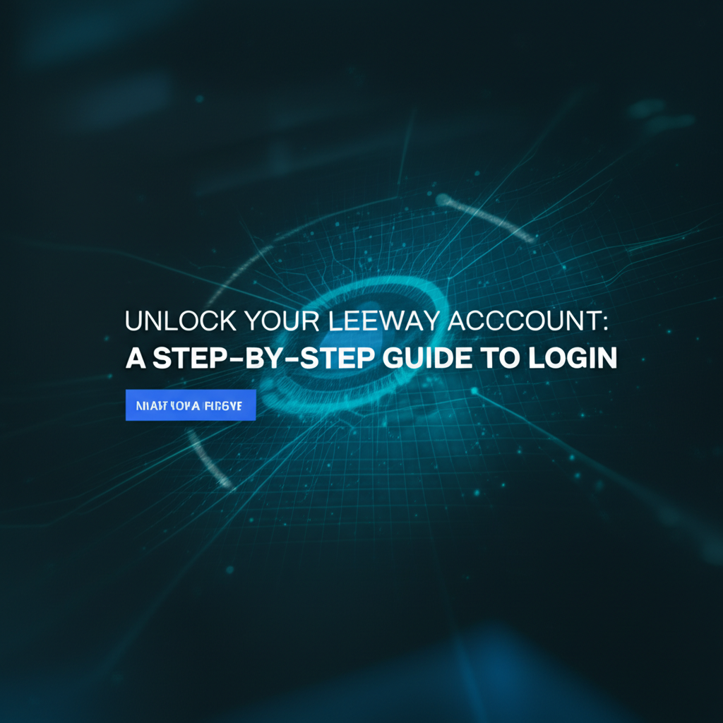 Unlock Your Leeway Account: A Step-by-Step Guide to Login