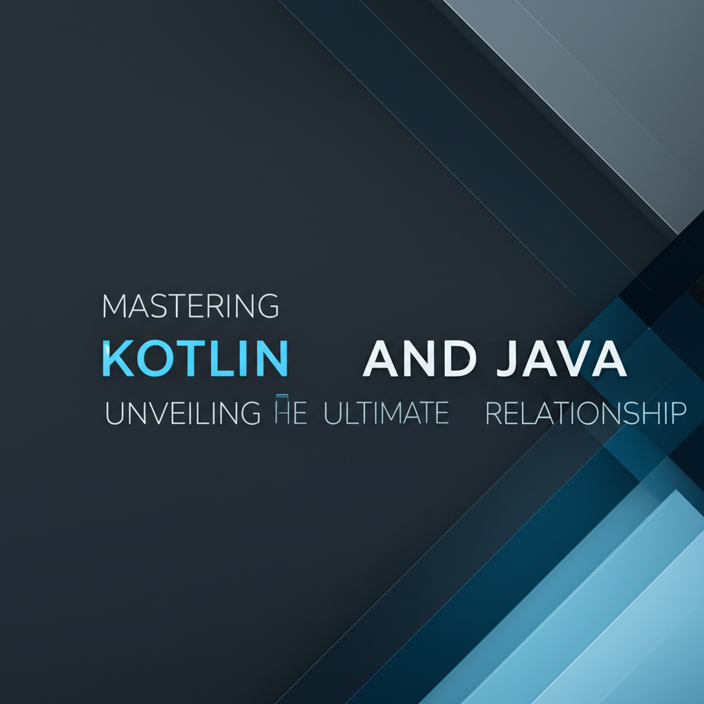 Mastering Kotlin and Java: Unveiling the Ultimate Relationship