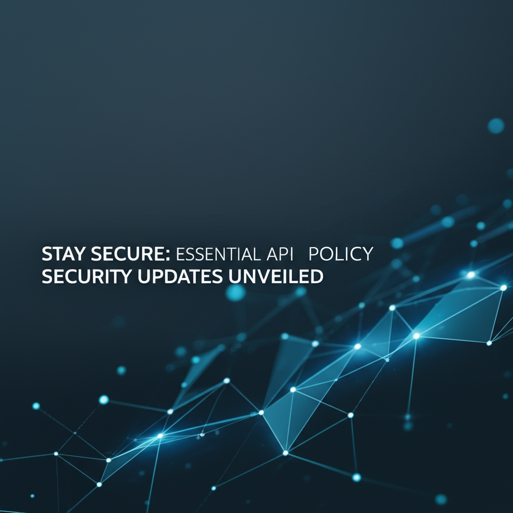 Stay Secure: Essential API Gateway Security Policy Updates Unveiled
