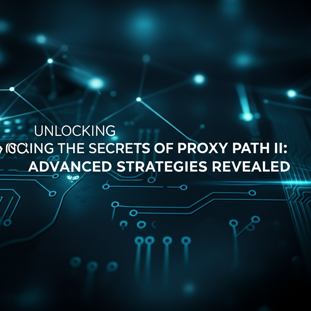 Unlocking the Secrets of Proxy Path II: Advanced Strategies Revealed