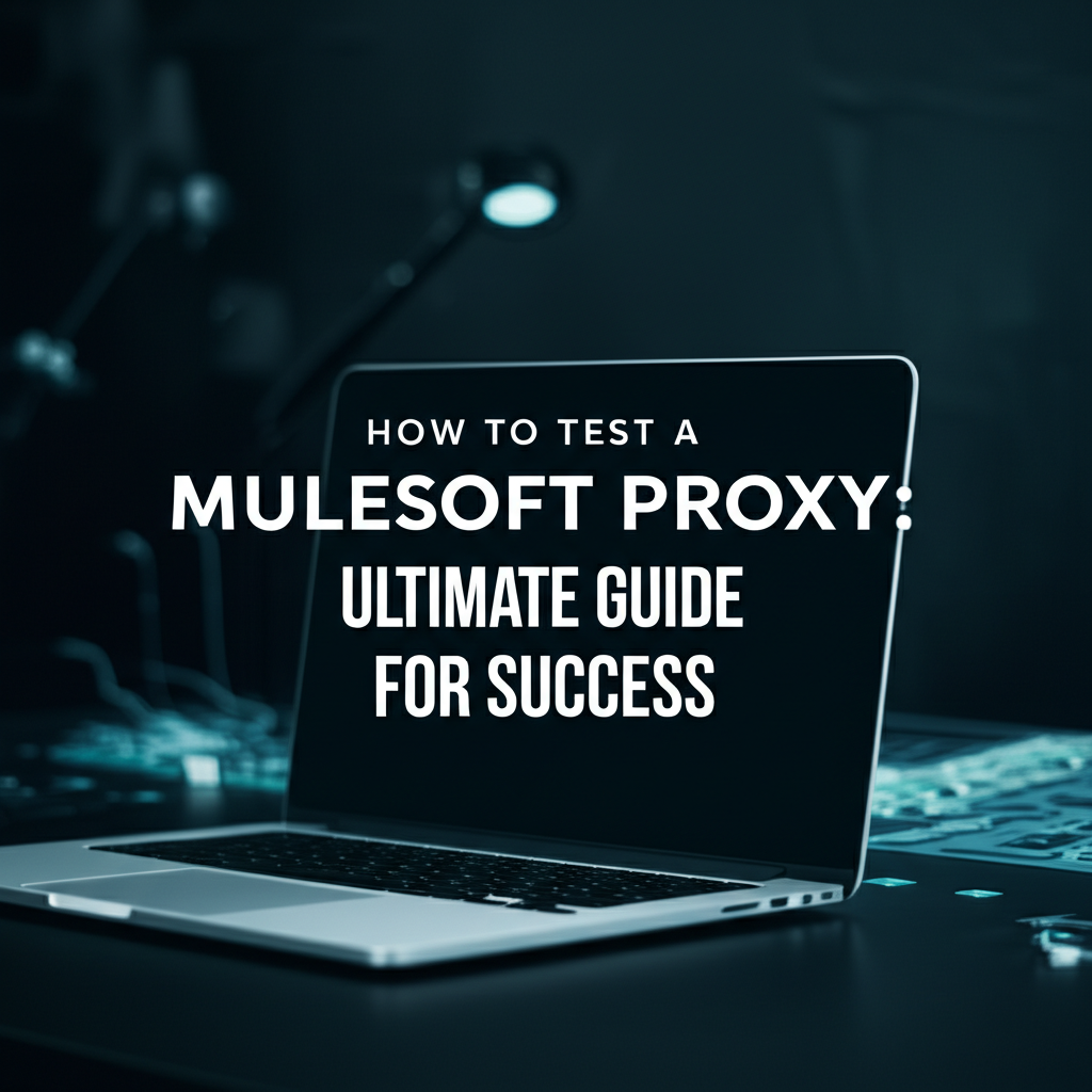 How to Test a Mulesoft Proxy: Ultimate Guide for Success