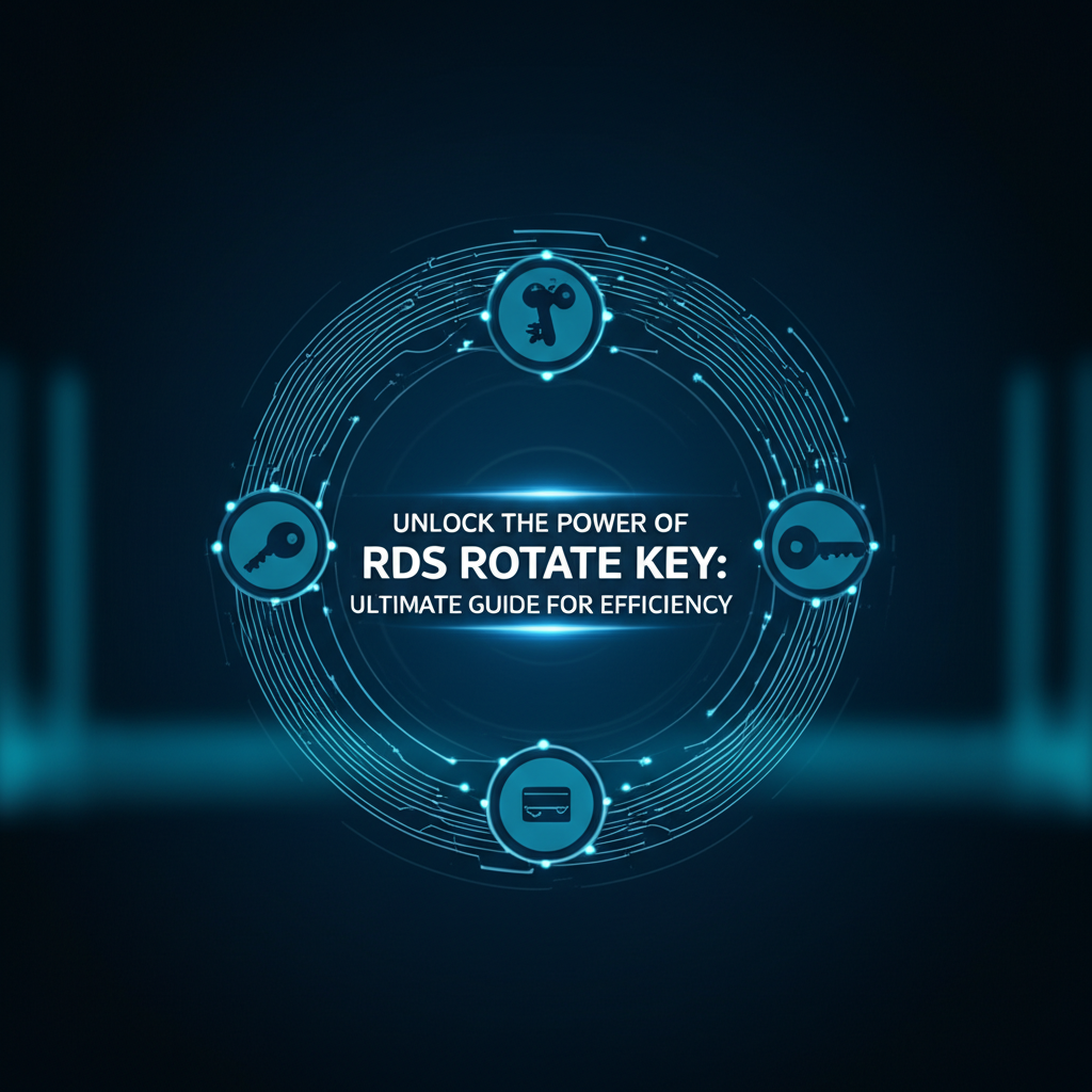 Unlock the Power of RDS Rotate Key: Ultimate Guide for Efficiency