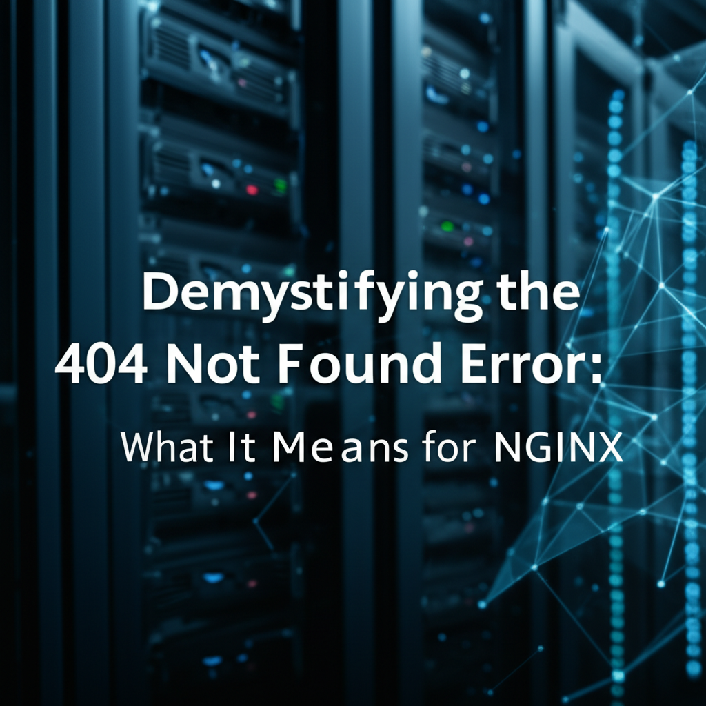 Demystifying the 404 Not Found Error: What It Means for NGINX