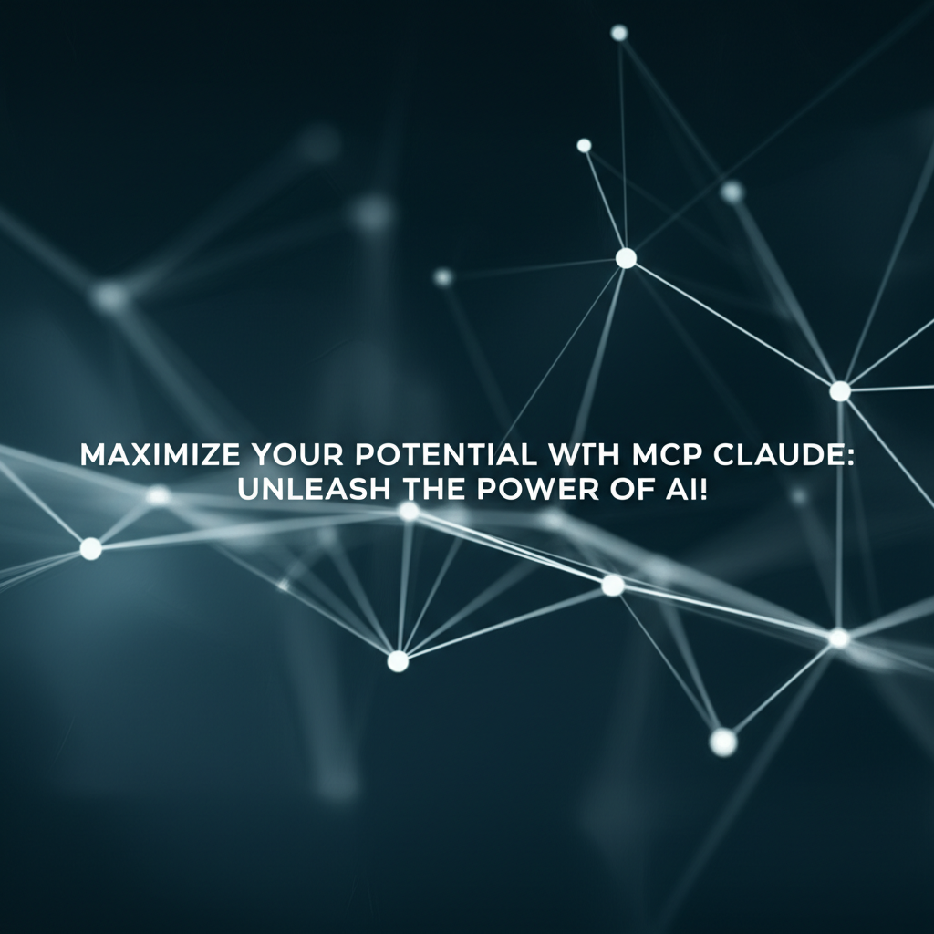Maximize Your Potential with MCP Claude: Unleash the Power of AI!