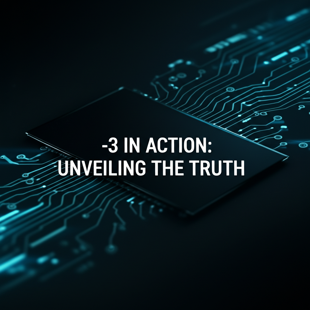 Real-Life Example of -3 in Action: Unveiling the Truth