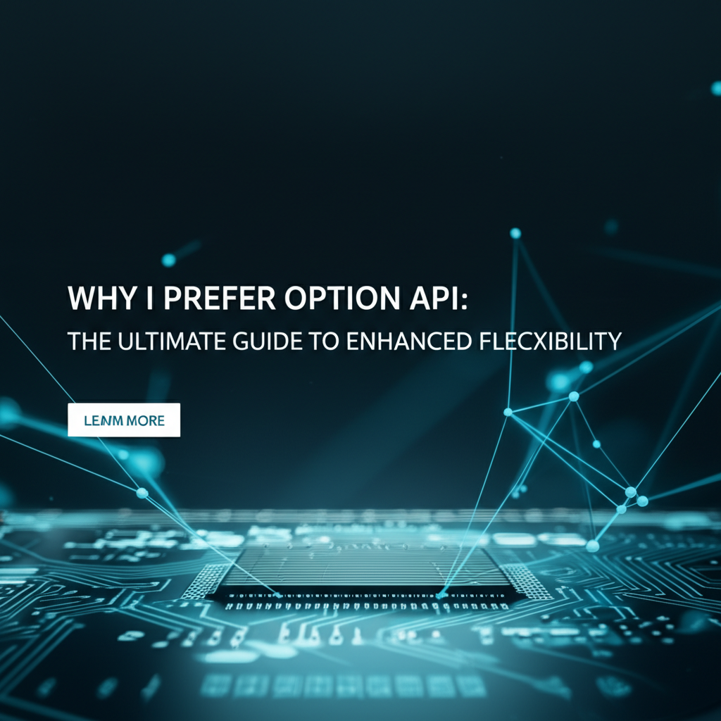 Why I Prefer Option API: The Ultimate Guide to Enhanced Flexibility