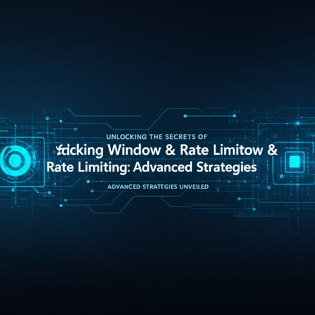 Unlocking the Secrets of Sliding Window & Rate Limiting: Advanced Strategies Unveiled