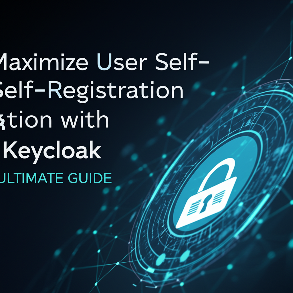 Maximize User Self-Registration with Keycloak: Ultimate Guide