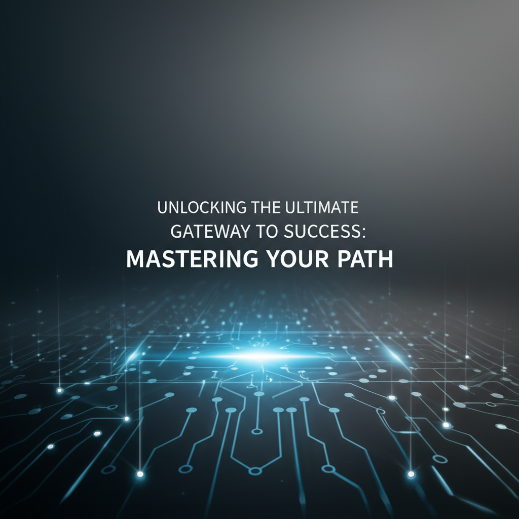 Unlocking the Ultimate Gateway to Success: Mastering Your Path