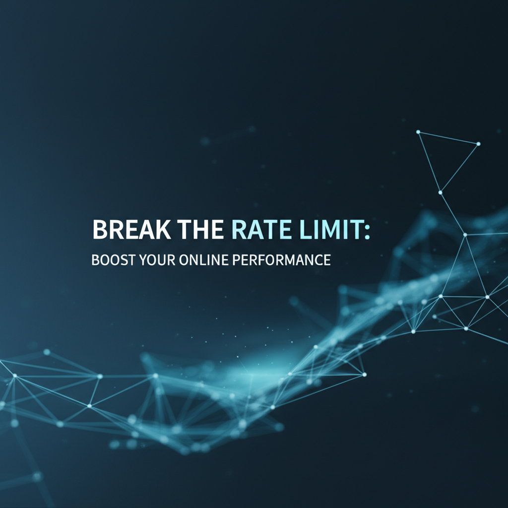 Break the Rate Limit: Boost Your Online Performance