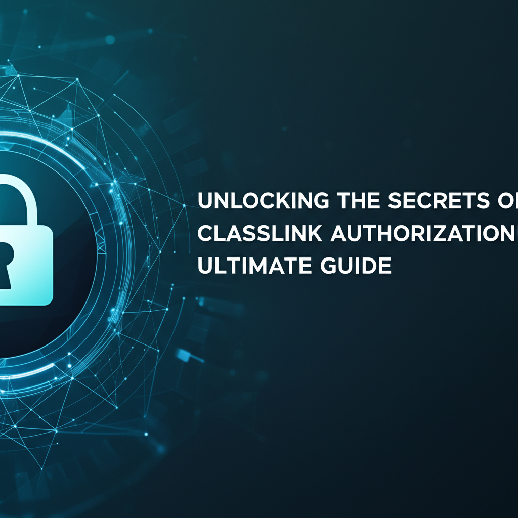 Unlocking the Secrets of ClassLink Authorization Endpoint: Ultimate Guide