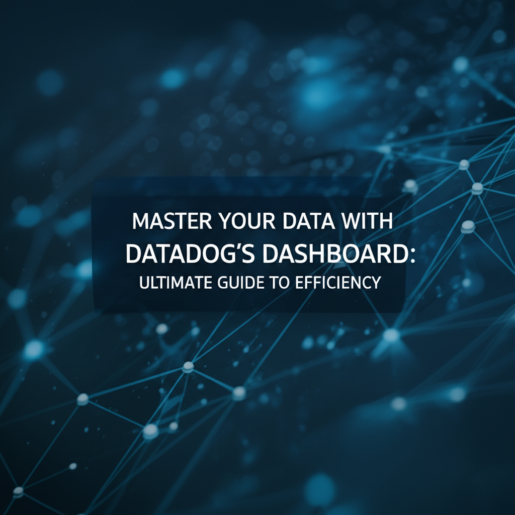 Master Your Data with Datadogs Dashboard: Ultimate Guide to Efficiency