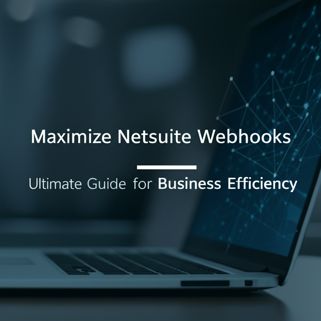Maximize Netsuite Webhooks: Ultimate Guide for Business Efficiency