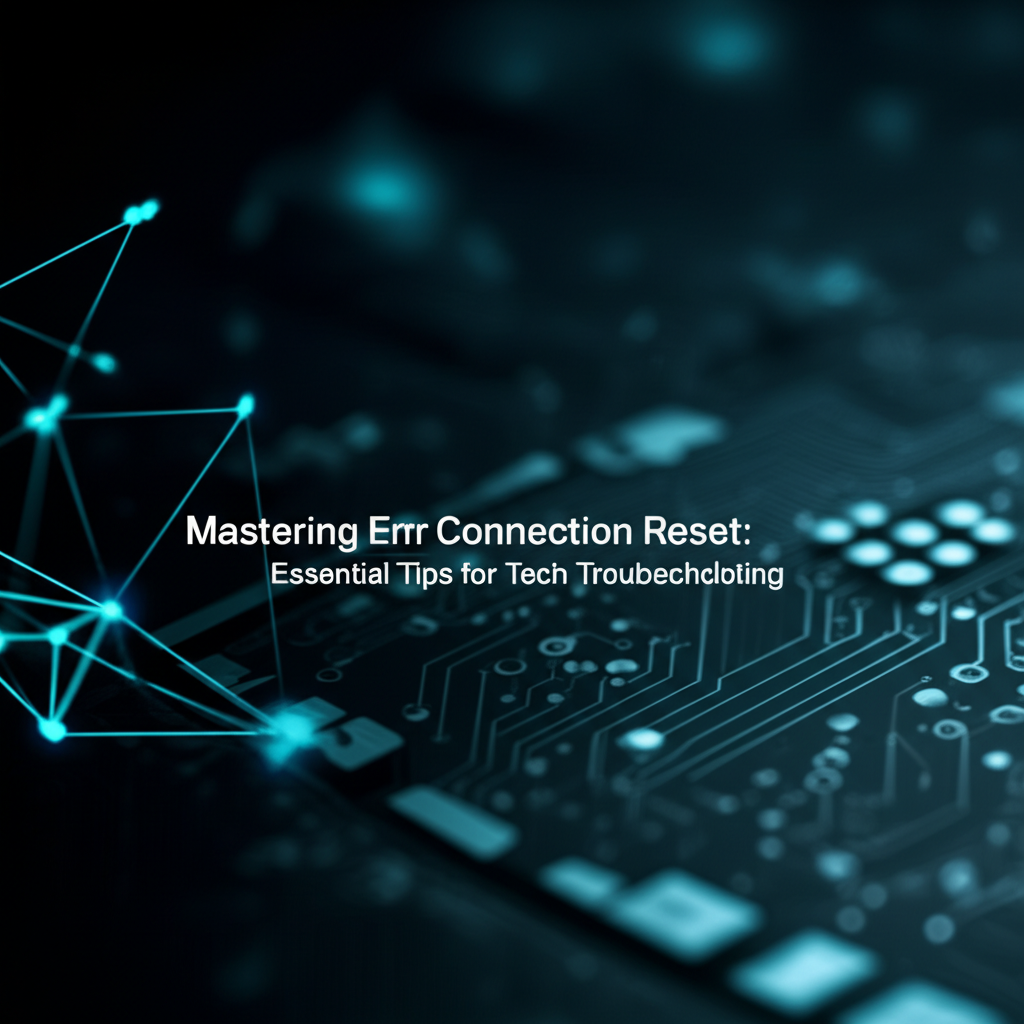 Mastering Err Connection Reset: Essential Tips for Tech Troubleshooting