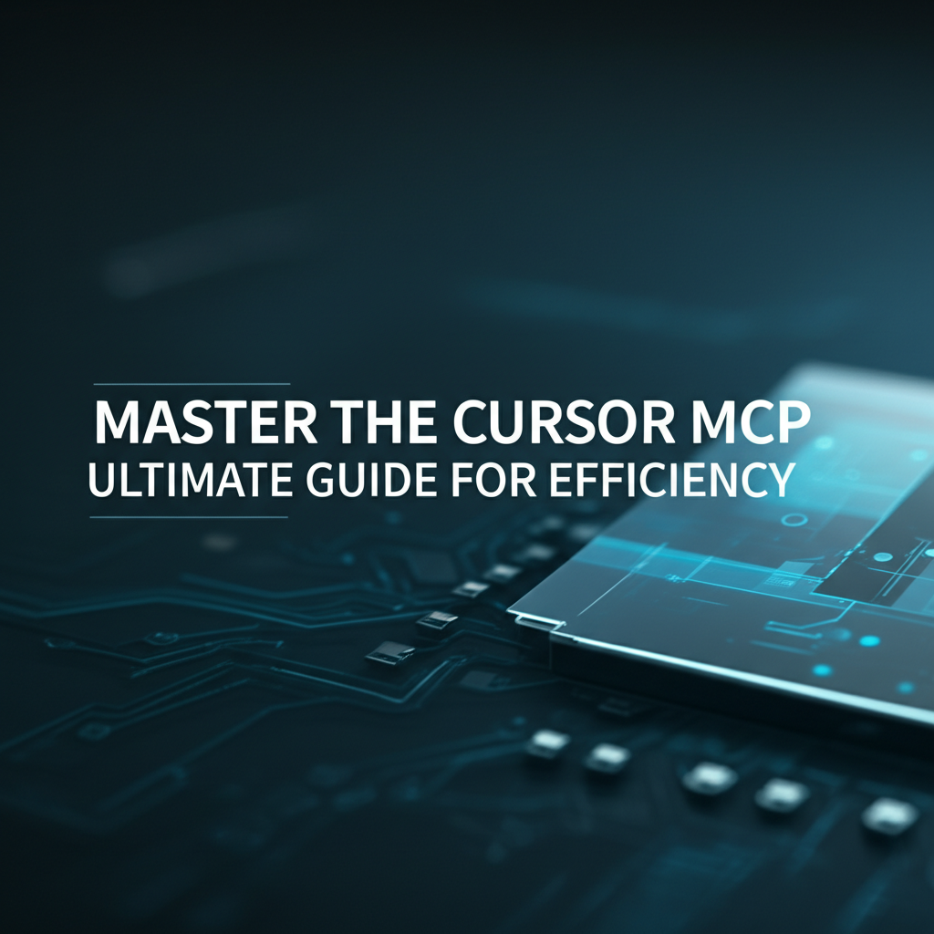 Master the Cursor MCP: Ultimate Guide for Efficiency