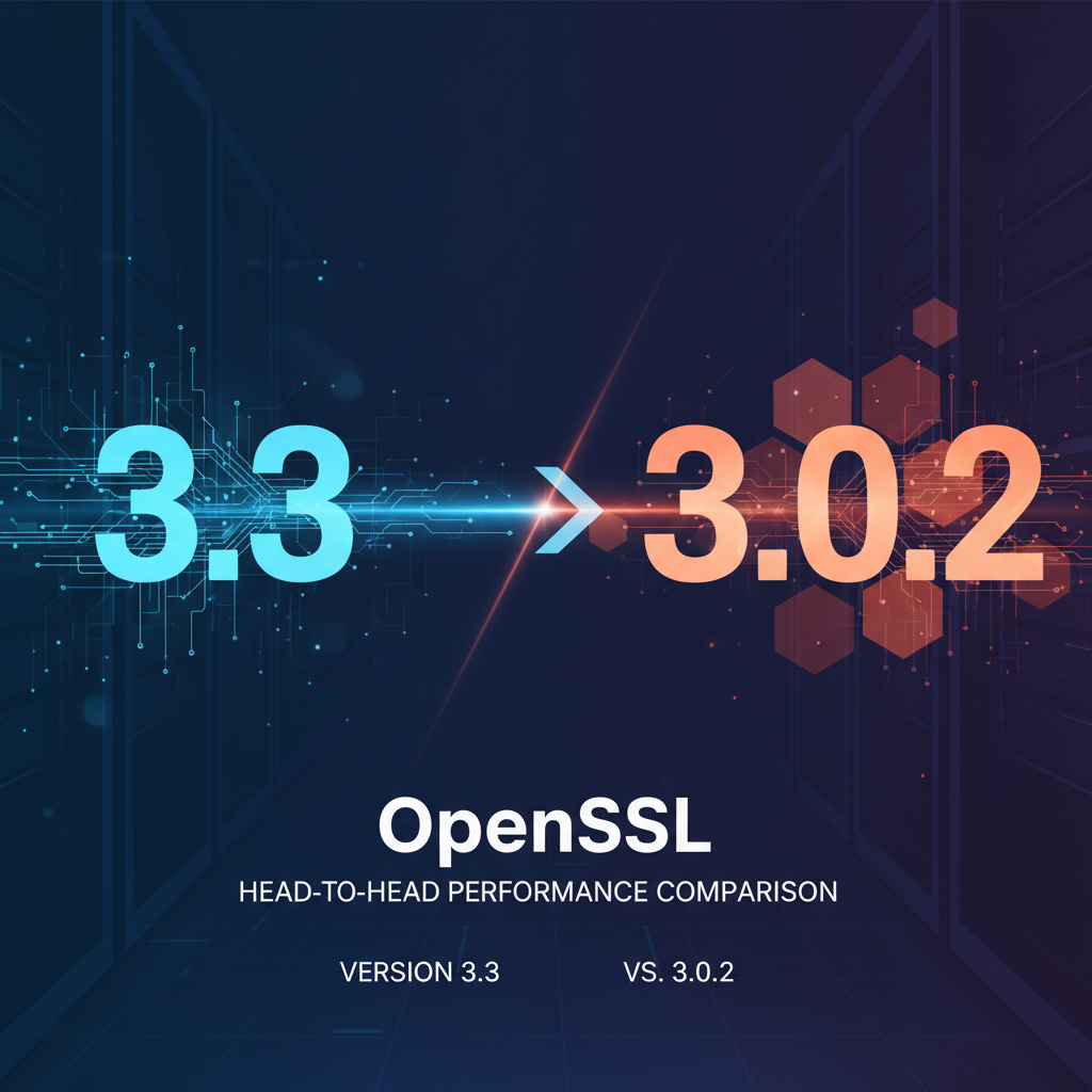 OpenSSL 3.3 vs 3.0.2: A Head-to-Head Performance Comparison