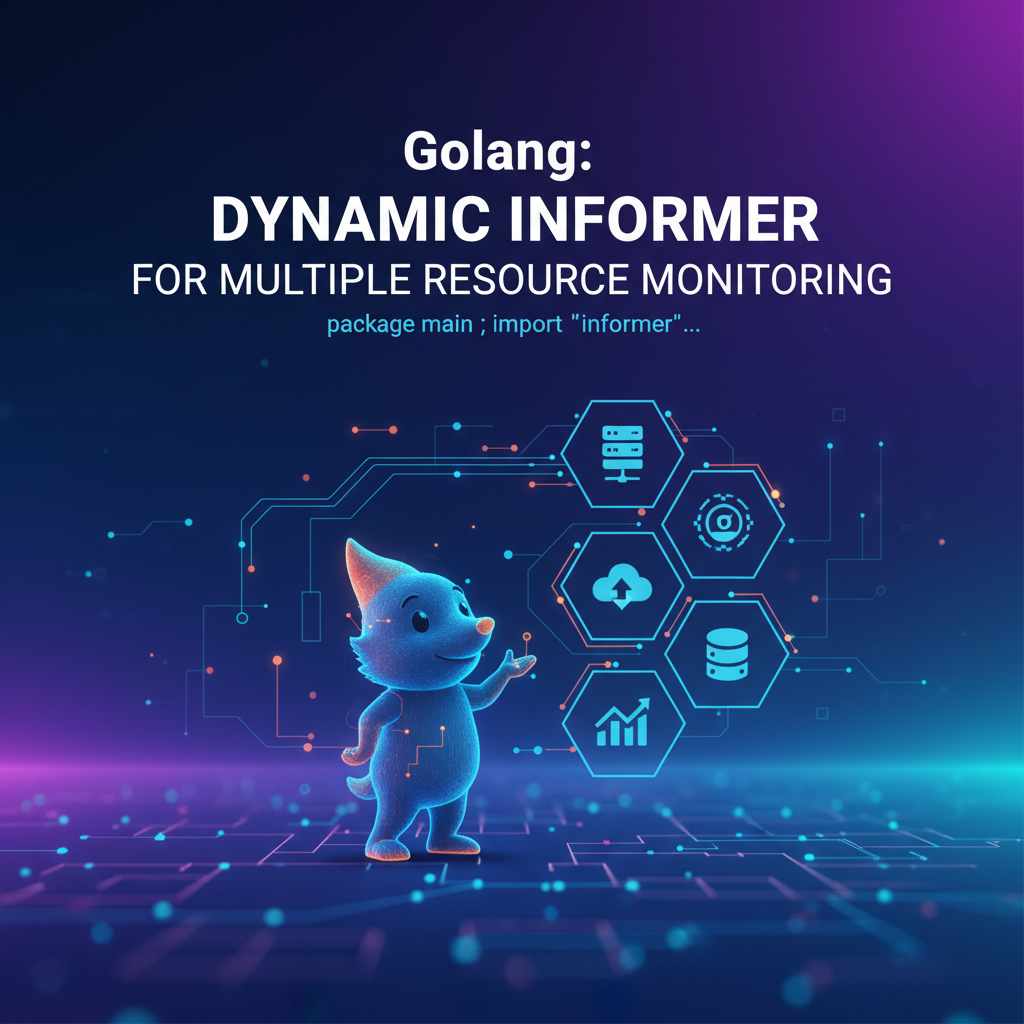 Golang: Dynamic Informer for Multiple Resource Monitoring