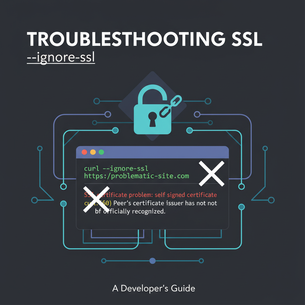 Troubleshooting SSL with curl ignore ssl