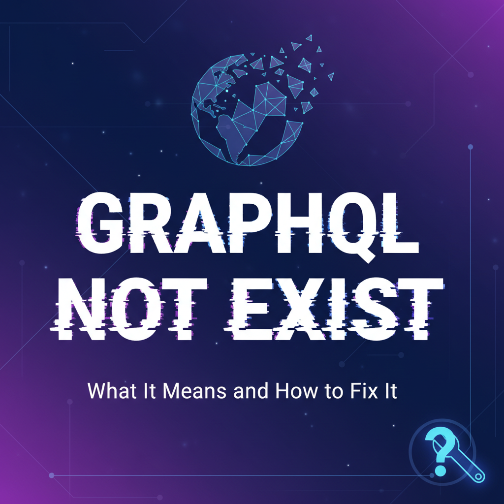 GraphQL Not Exist: What It Means and How to Fix It