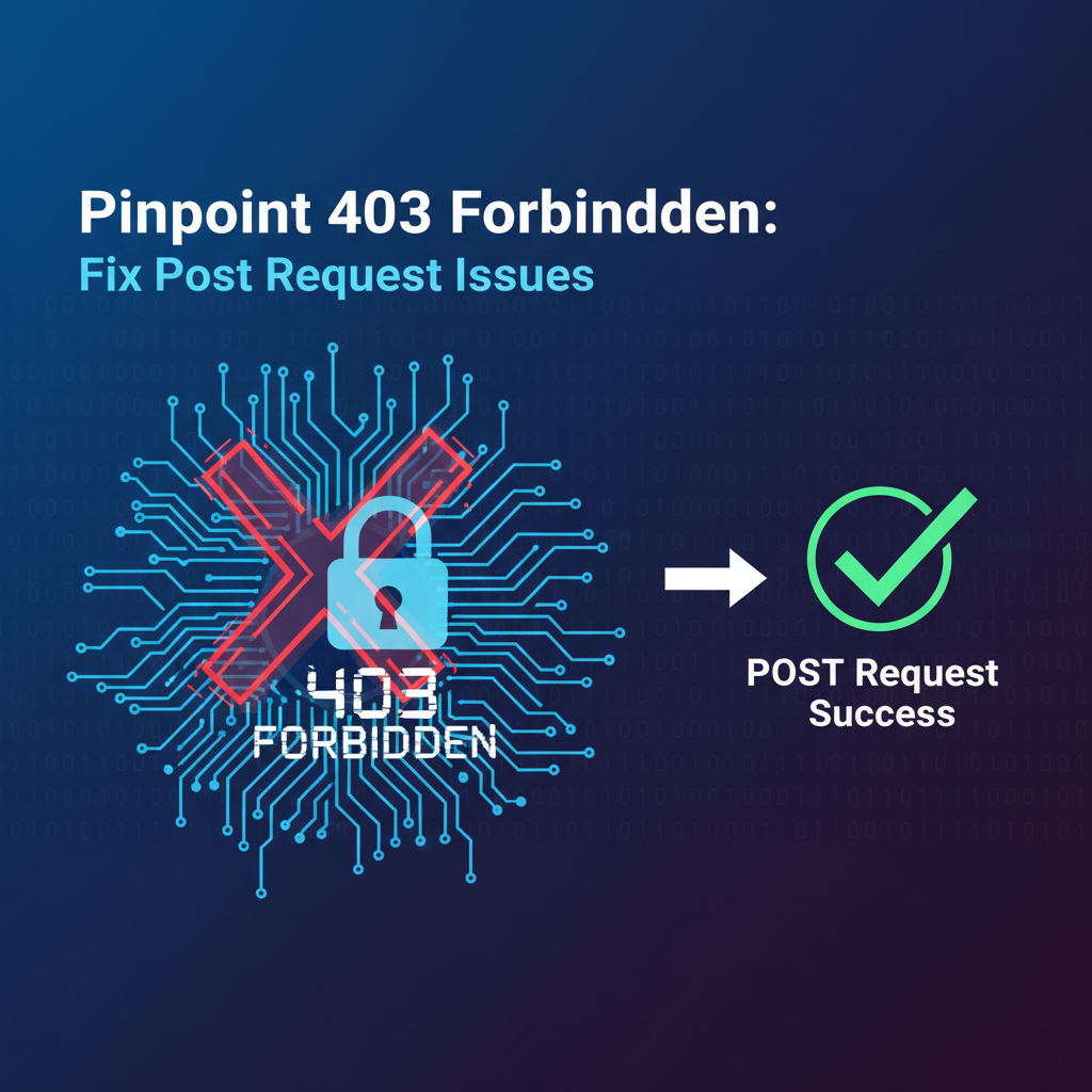 Pinpoint 403 Forbidden: Fix Post Request Issues