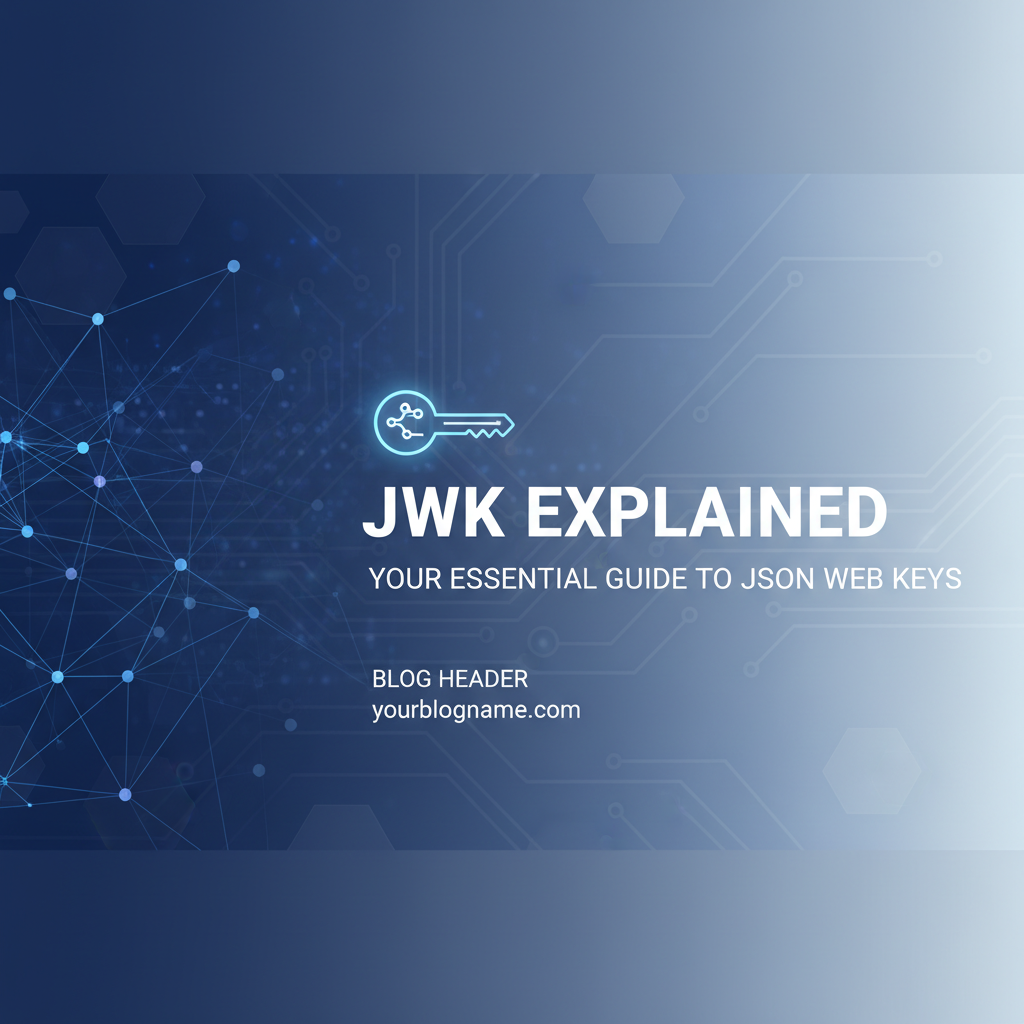 JWK Explained: Your Essential Guide to JSON Web Keys