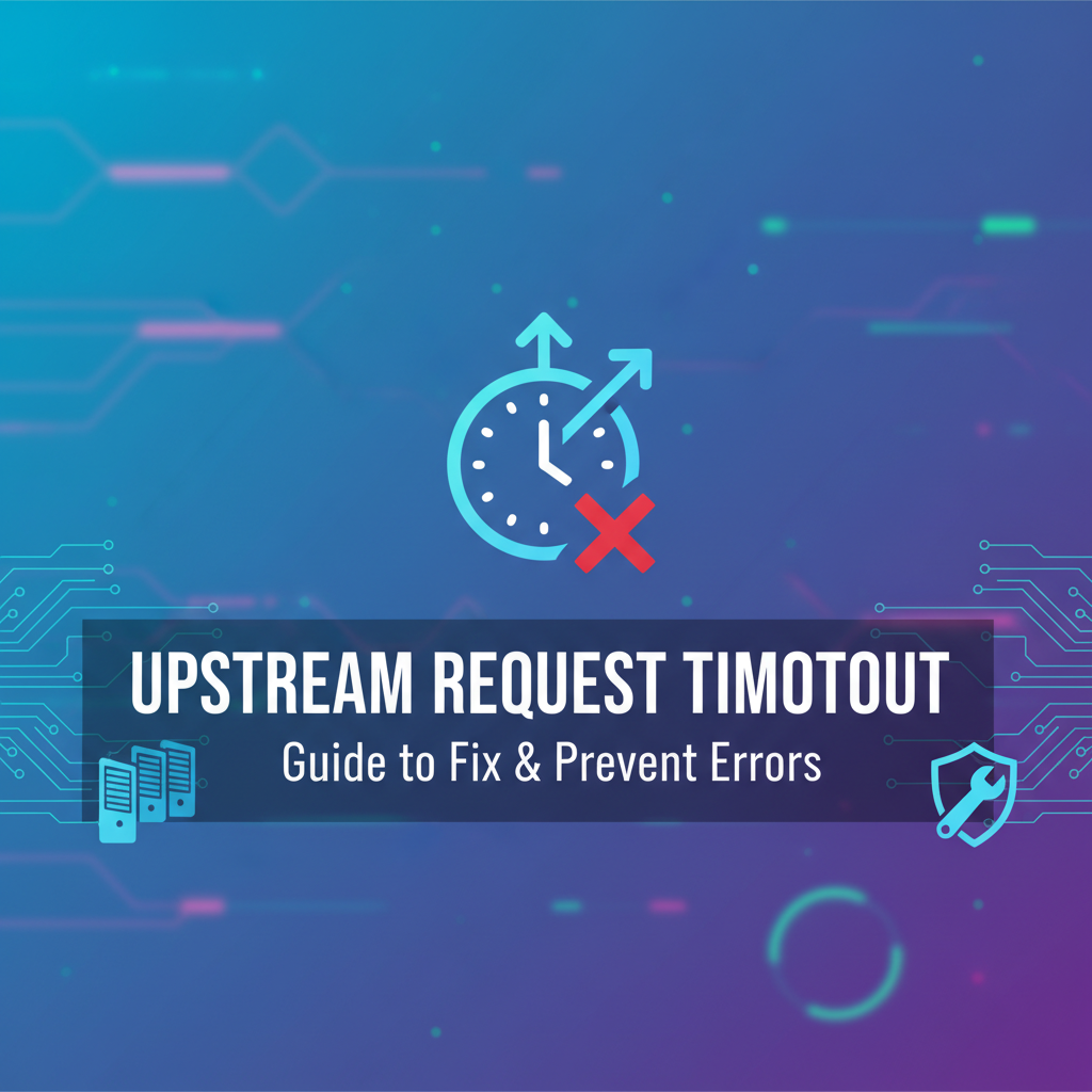 Upstream Request Timeout: Guide to Fix & Prevent Errors