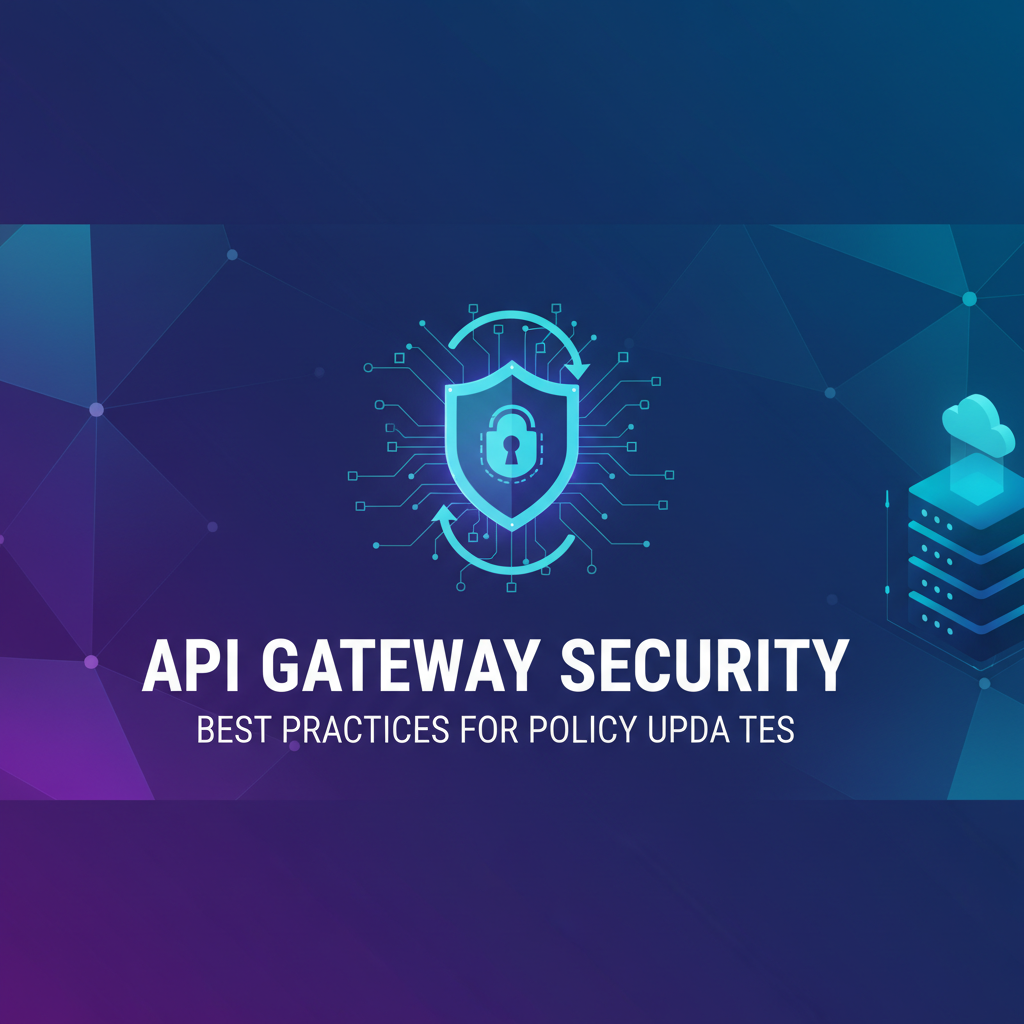 Best Practices for API Gateway Security Policy Updates