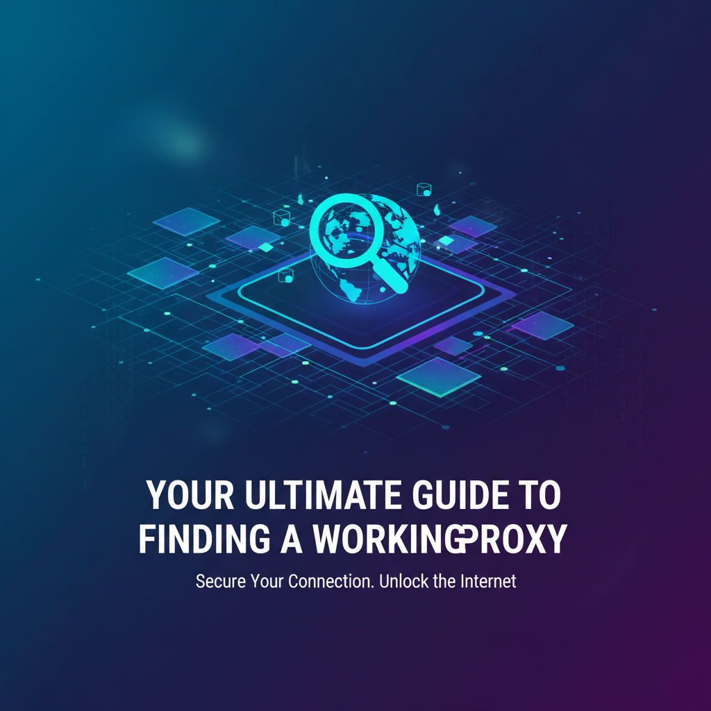 Your Ultimate Guide to Finding a Workingproxy