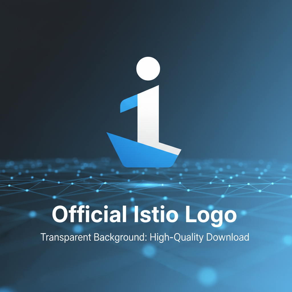 Official Istio Logo Transparent Background: High-Quality Download