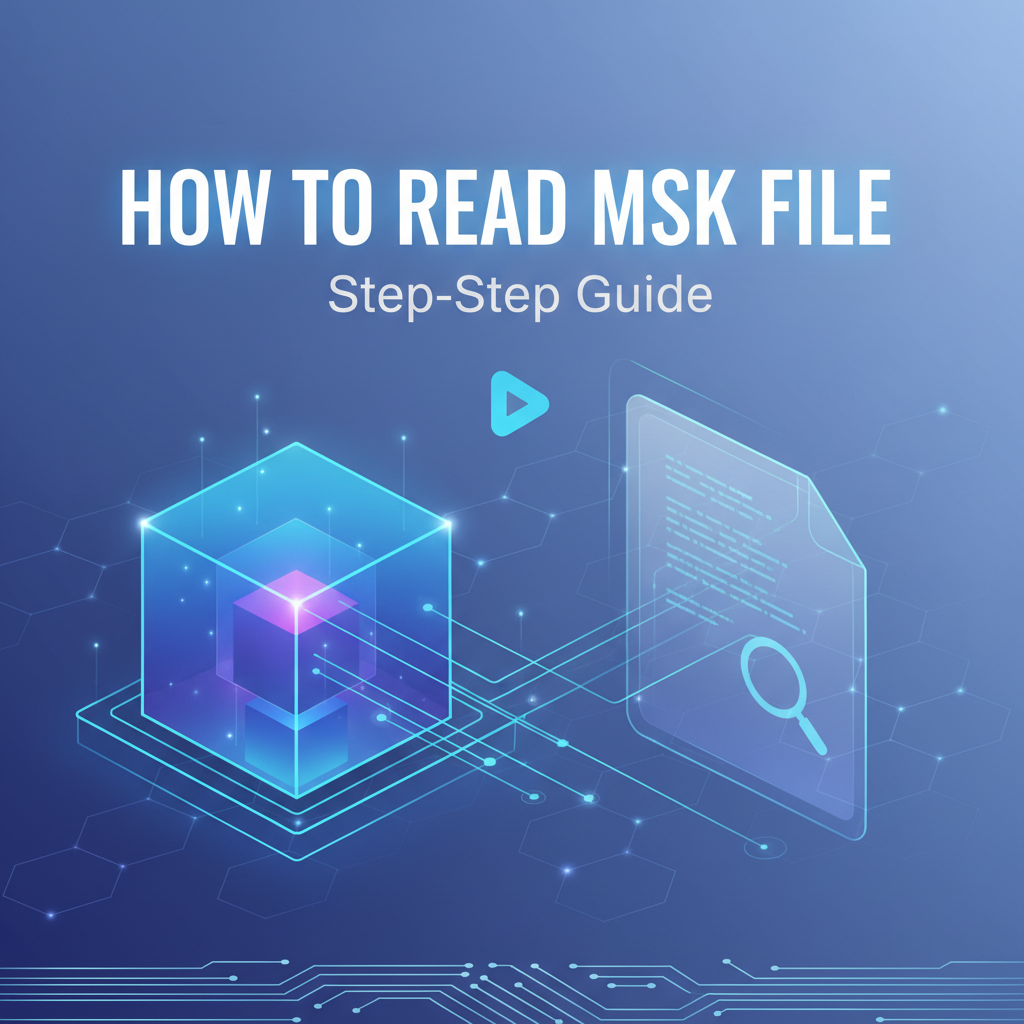 How to Read MSK File: Step-by-Step Guide