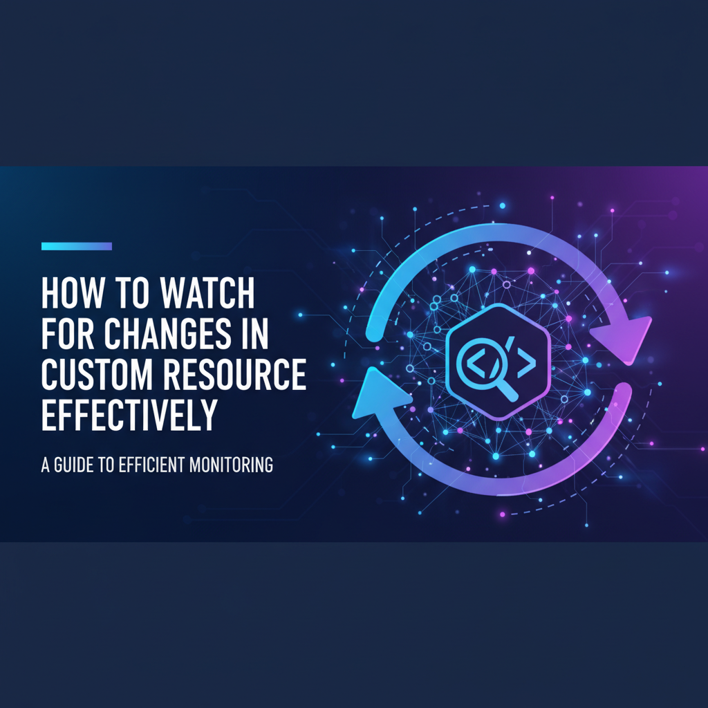 How to Watch for Changes in Custom Resource Effectively