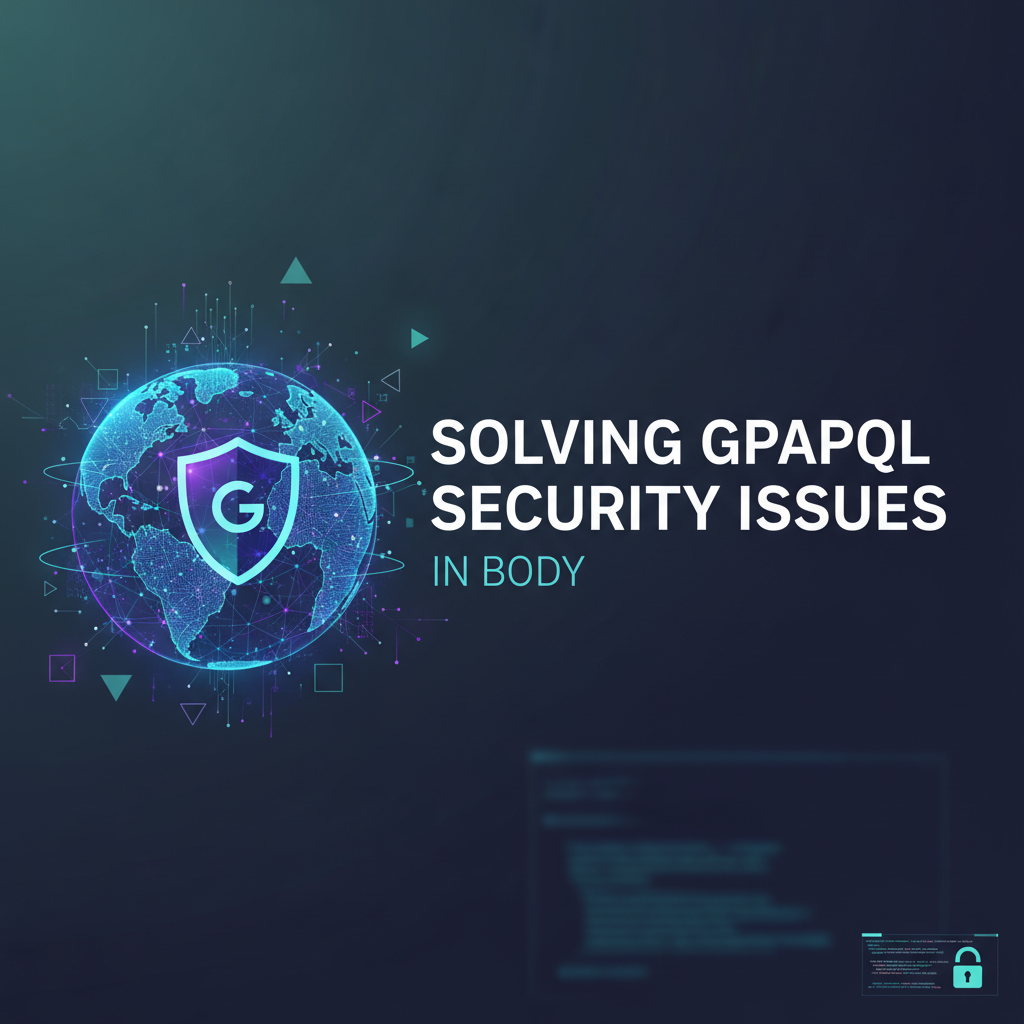 Solving GraphQL Security Issues in Body