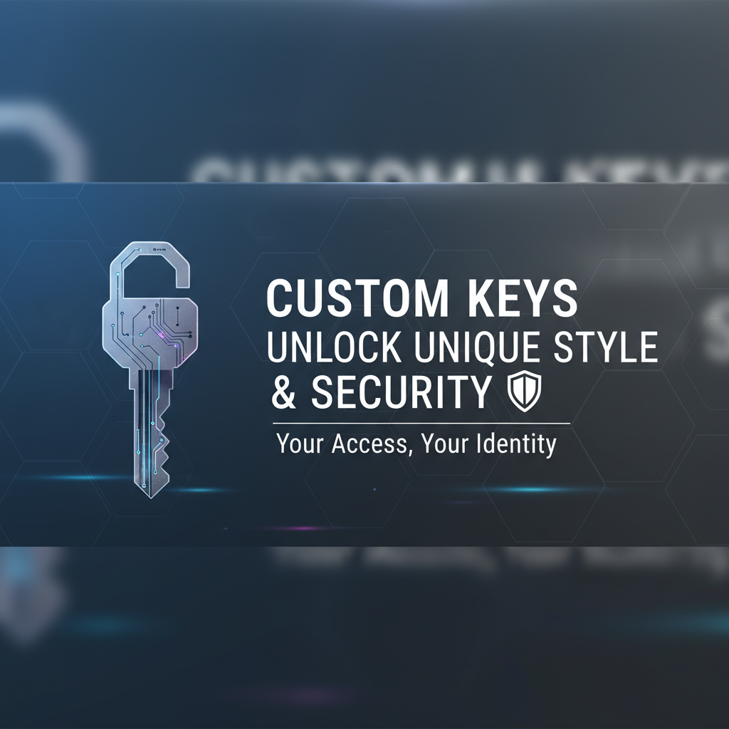 Custom Keys: Unlock Unique Style & Security